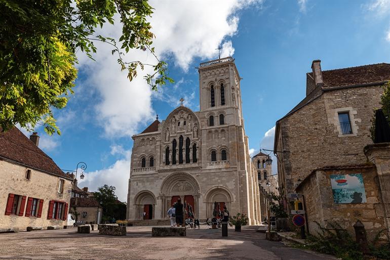 Abdij van Vézelay bezoeken in Bourgogne