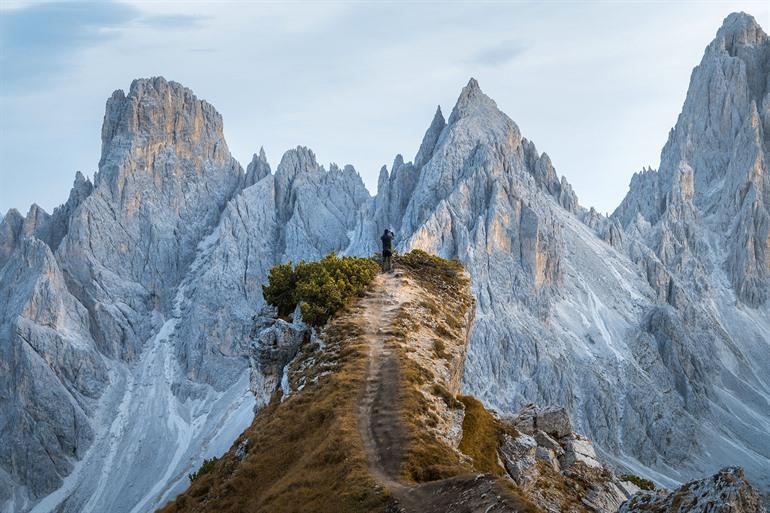 Adembenemend uitzicht op de Dolomieten vanaf Cadini di Misurina