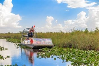 Airboat in de Everglades