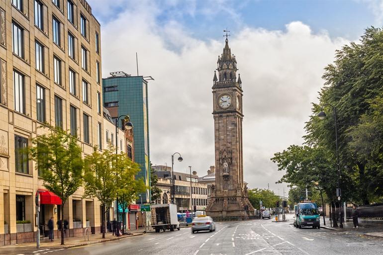 Albert Memorial Clock in Belfast