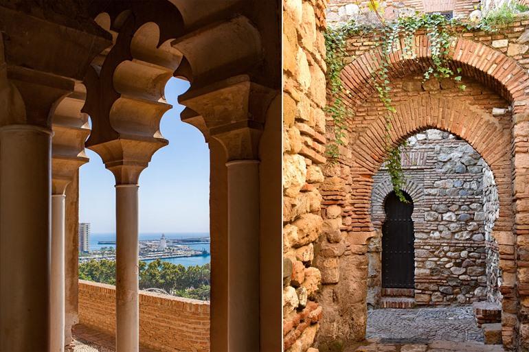 Alcazaba de Málaga, Andalusië