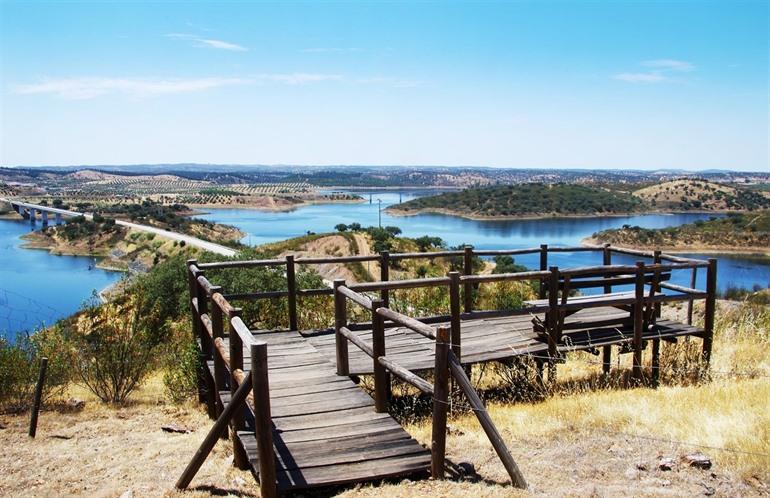 Alqueva-meer Alentejo Portugal