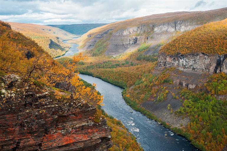 Alta Canyon bezoeken in Noorwegen