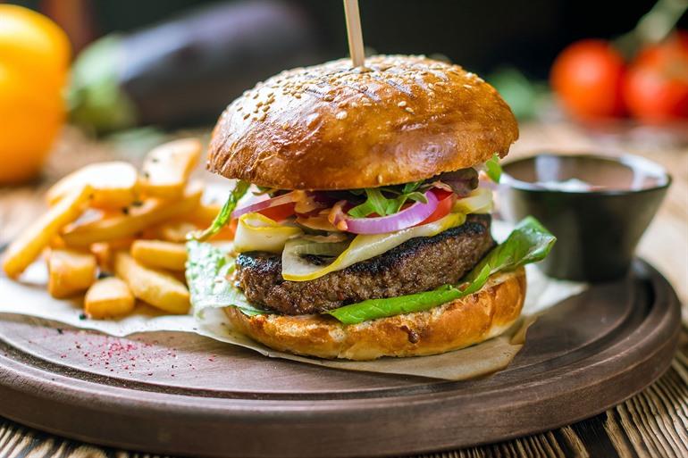 Amerikaanse hamburgers, Amerikaanse keuken