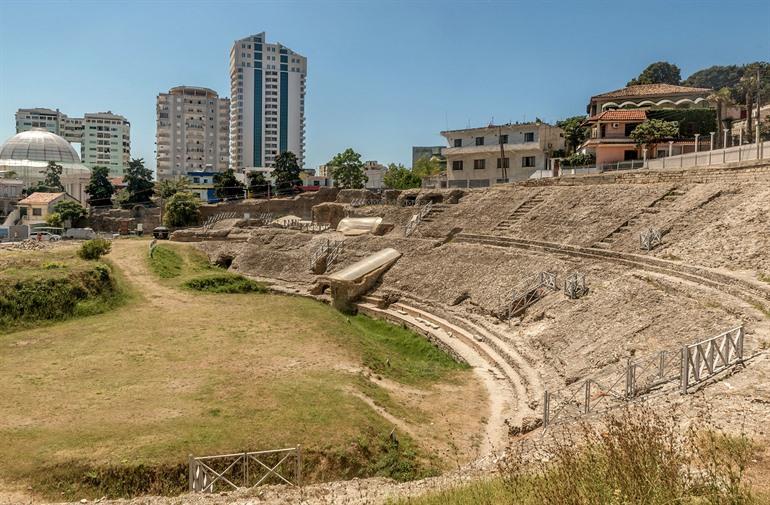 Amfitheater van Durrës, Albanië