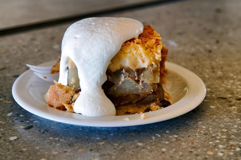 Appeltaart proeven bij Solitaire