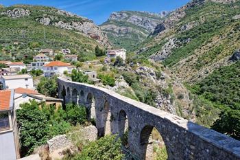Aquaduct in Stari Bar, Montenegro