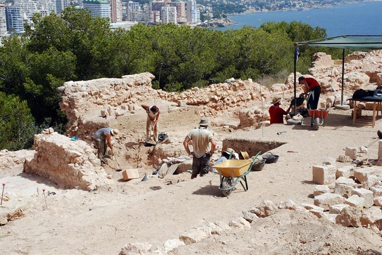 Archeologische opgravingen Calpe