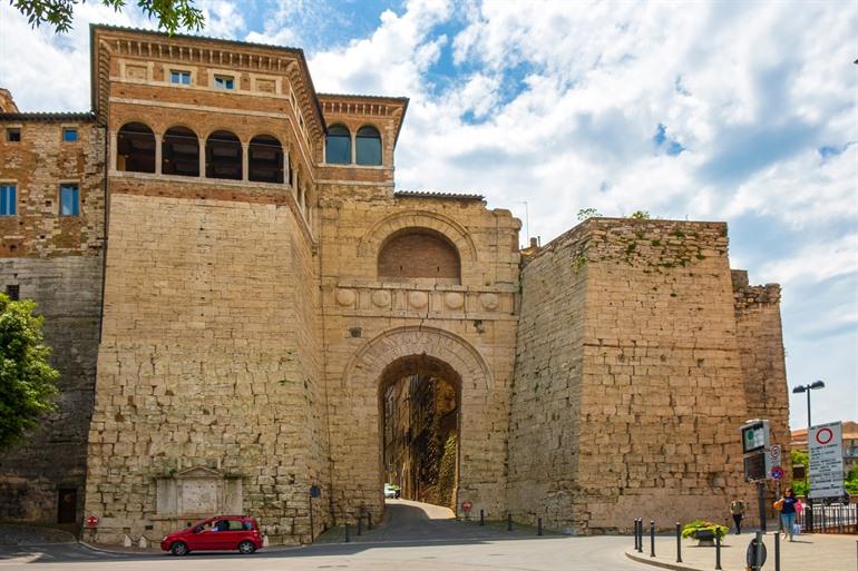 Arco Etrusco (Etruskische boog) van Perugia