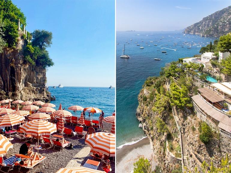 Arienzo Beach in Positano