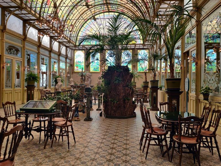 Art Nouveau-Wintertuin van de Ursulinen