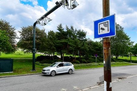 Automatisch tolstation in Noorwegen