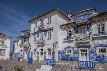 Aveiro, stationsgebouw