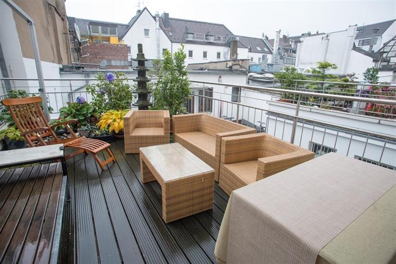 B&B Apartement mit Dachterrasse