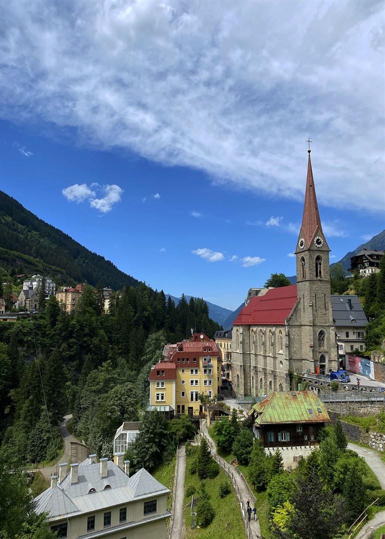 Bad Gastein, populair kuuroord 
