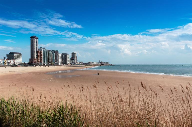 Badstrand van Vlissingen bezoeken, Zeeland