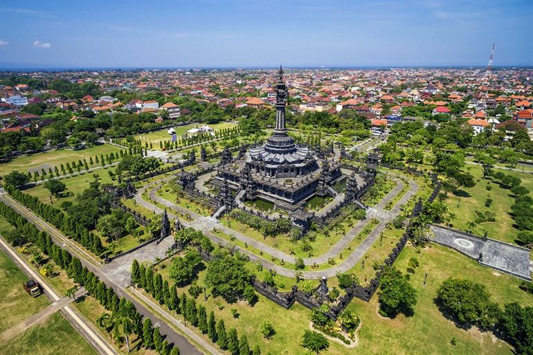 Bajra Sandhi Monument bezoeken in Denpasar, Bali