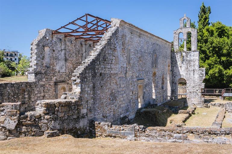 Basiliek van Paleopolis in Corfu