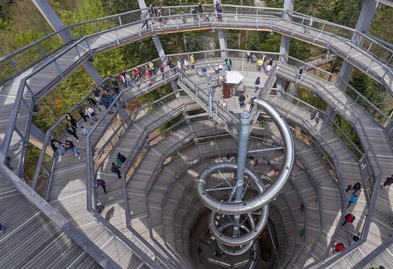 Baumwipfelpfad in het Zwarte Woud
