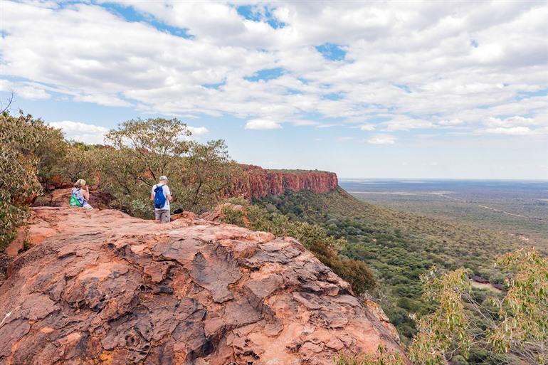Begeleide wandeling naar de top van de Waterberg