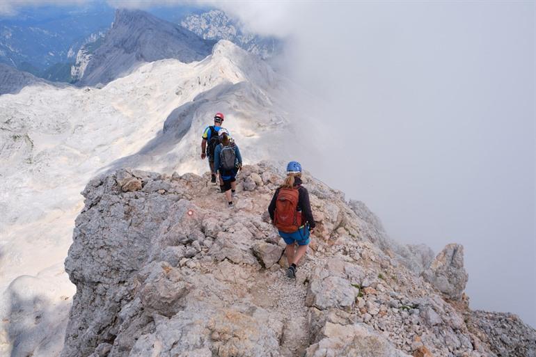 Beklim de Triglav, de hoogste berg van Slovenië