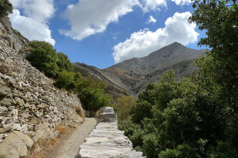 Beklim Mount Zeus op Naxos