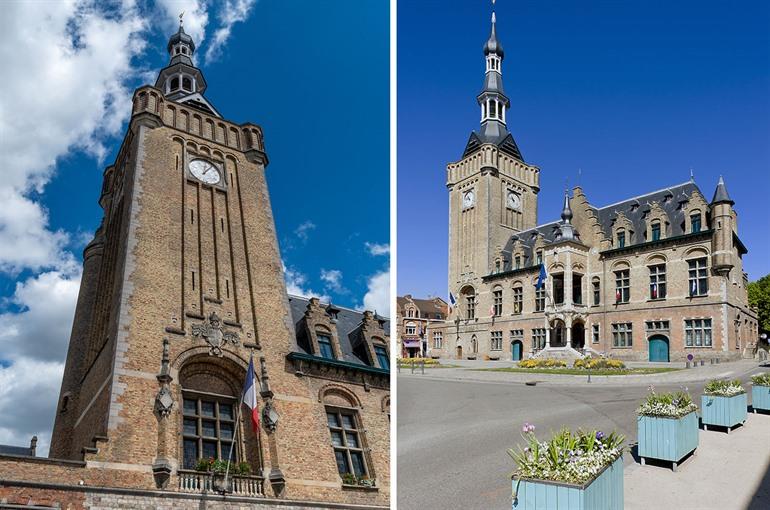 Belfort en stadhuis Bailleul