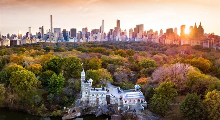 Belvedere Castle in Central Park, New York 