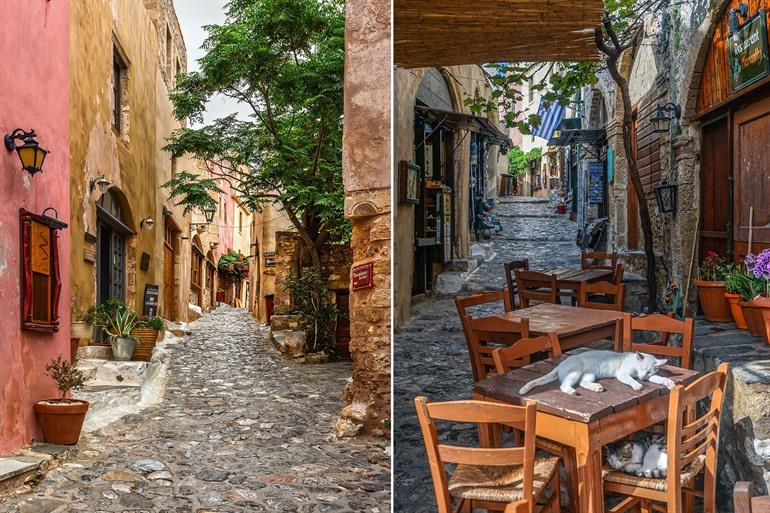 Benedenstad van Monemvasia