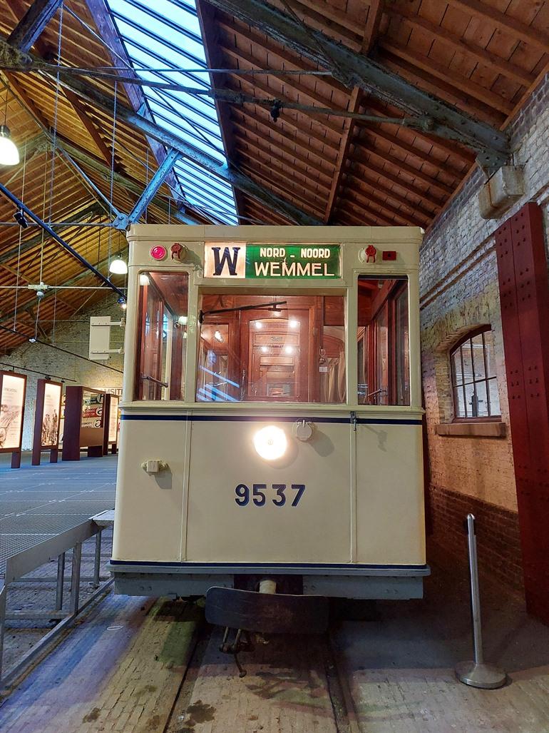 Bezoek aan de Tramsite in Schepdaal, Pajottenland