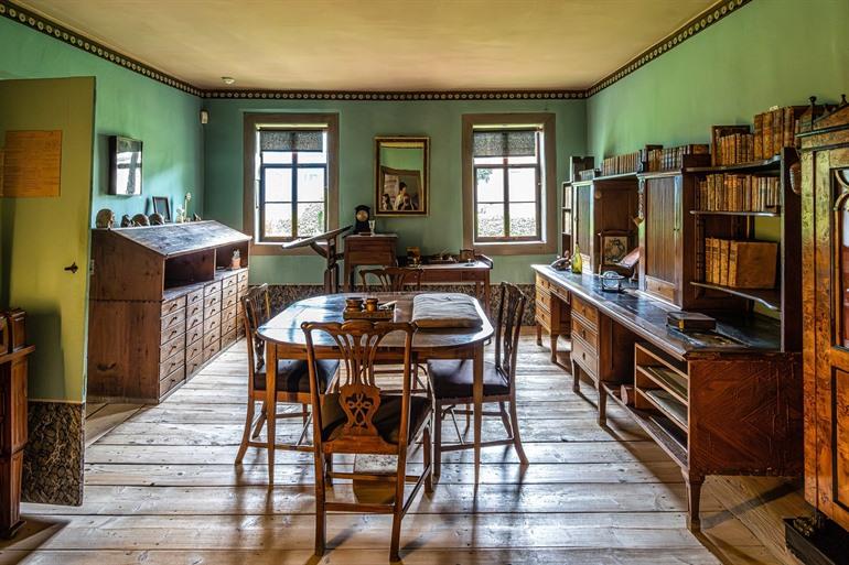 Bezoek aan het Goethe-Nationalmuseum, Weimar