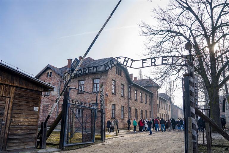 Bezoek Auschwitz in Polen