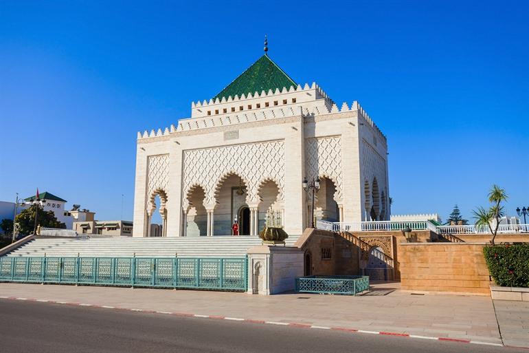 Bezoek het mausoleum van Mohammed V, Rabat