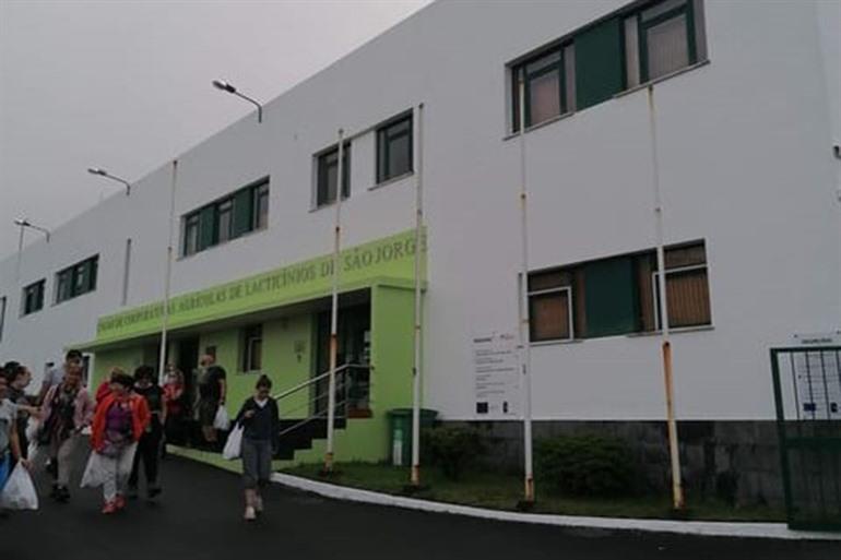 Bezoek União de Cooperativas Agrícolas de Lacticínios op Sáo Jorge  en ontdek hoe traditionele kaas hier gemaakt wordt