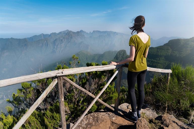Bica da Cana viewpoint op Madeira