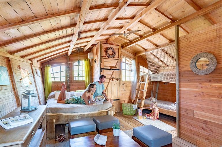 Bijzonder overnachten in een boomhut bij Paris Maisons-Laffitte boeken