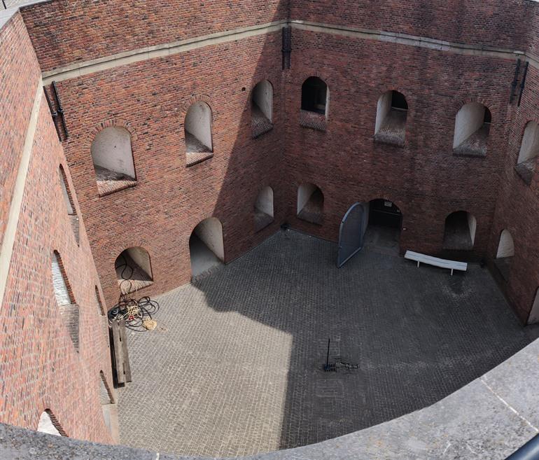 Binnenplaats van Fort Napoleon, Oostende