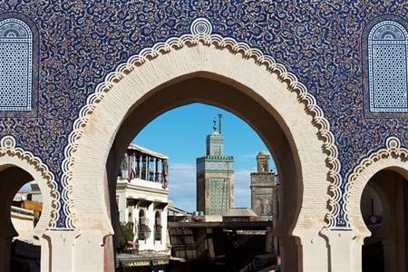 Blauwe poort Fez