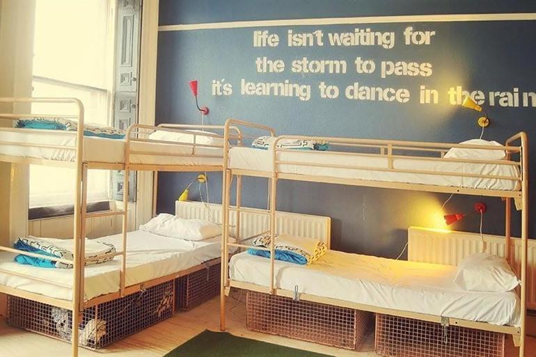 Boek een bed of kamer in Vagabonds Hostel in Belfast