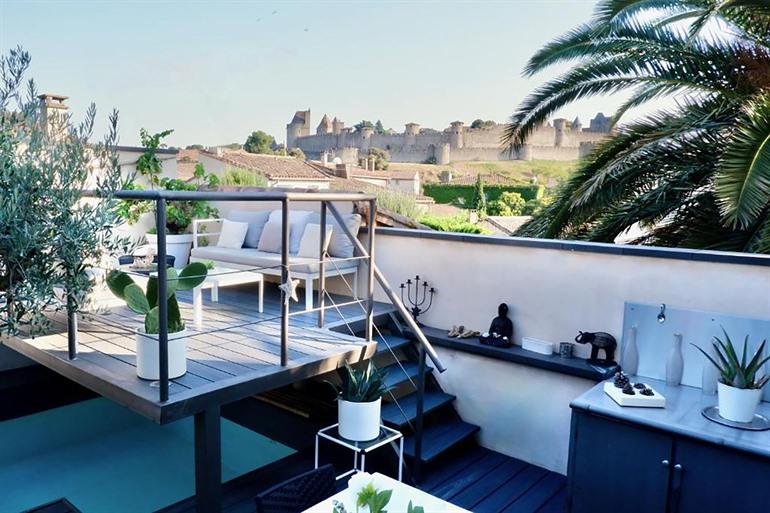 Boek het prachtige La Maison Blanche voor een reis naar Carcassonne