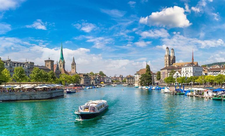Boek hier je Stadstour met rondvaart over het meer van Zürich