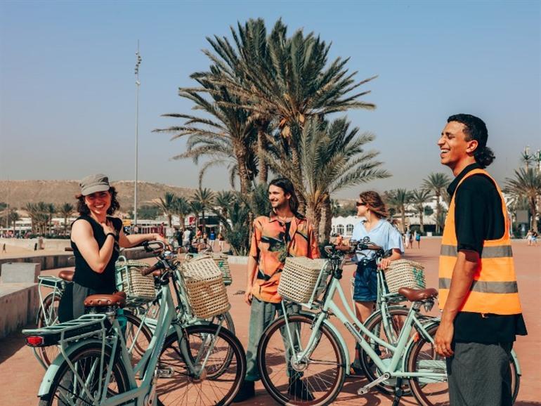 Boek je fietstour langs de highlights van Agadir met lokale gids