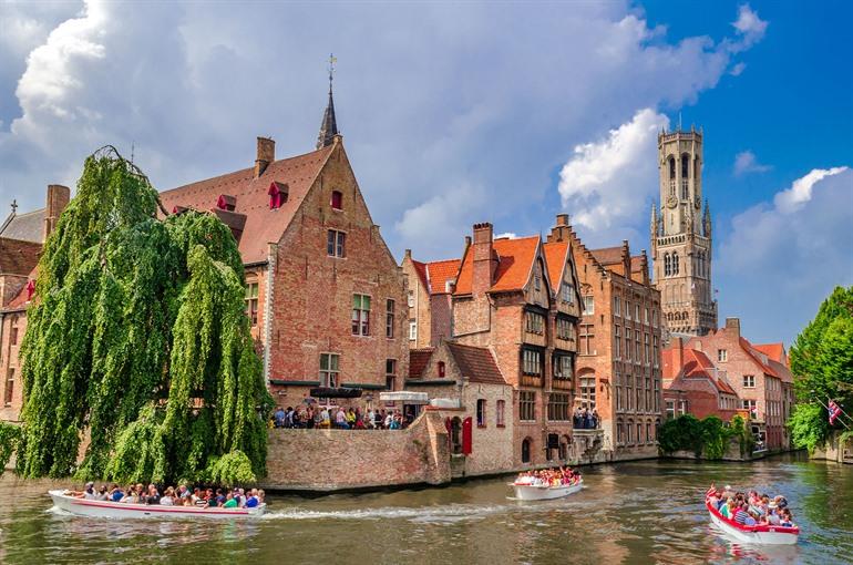 Boottocht op de Romantische kanalen van Brugge