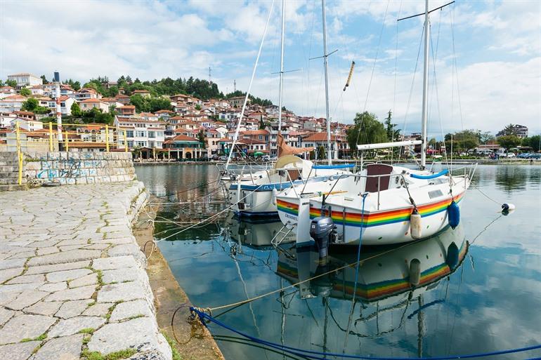 Boottocht vanuit Ohrid, Noord-Macedonië