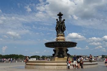 Bordeaux, place de la bourse