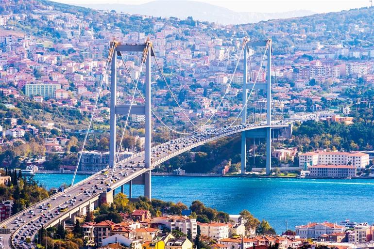 Bosporusbrug in Istanbul