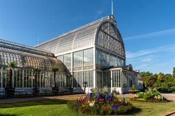 Botanische tuin in Göteborg, Zweden 