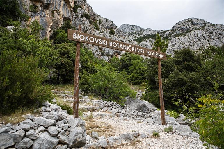 Botanische tuin van Kotišina, Kroatië