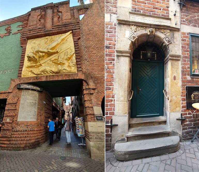 Bottcherstrasse in Bremen