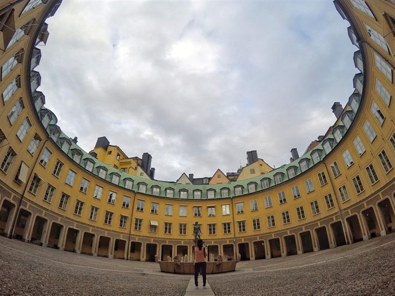 Brantingtorgetplein in Stockholm, Zweden